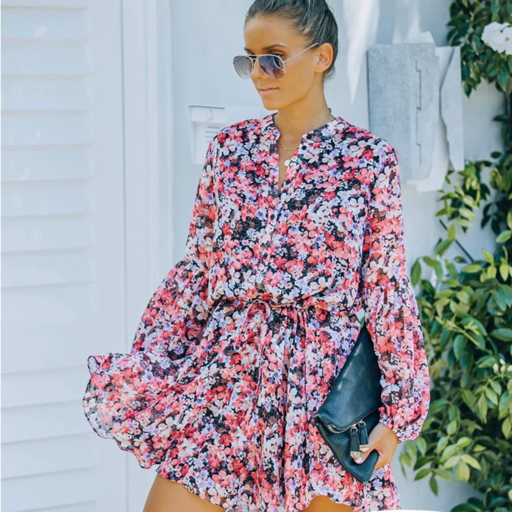 VICI floral dress